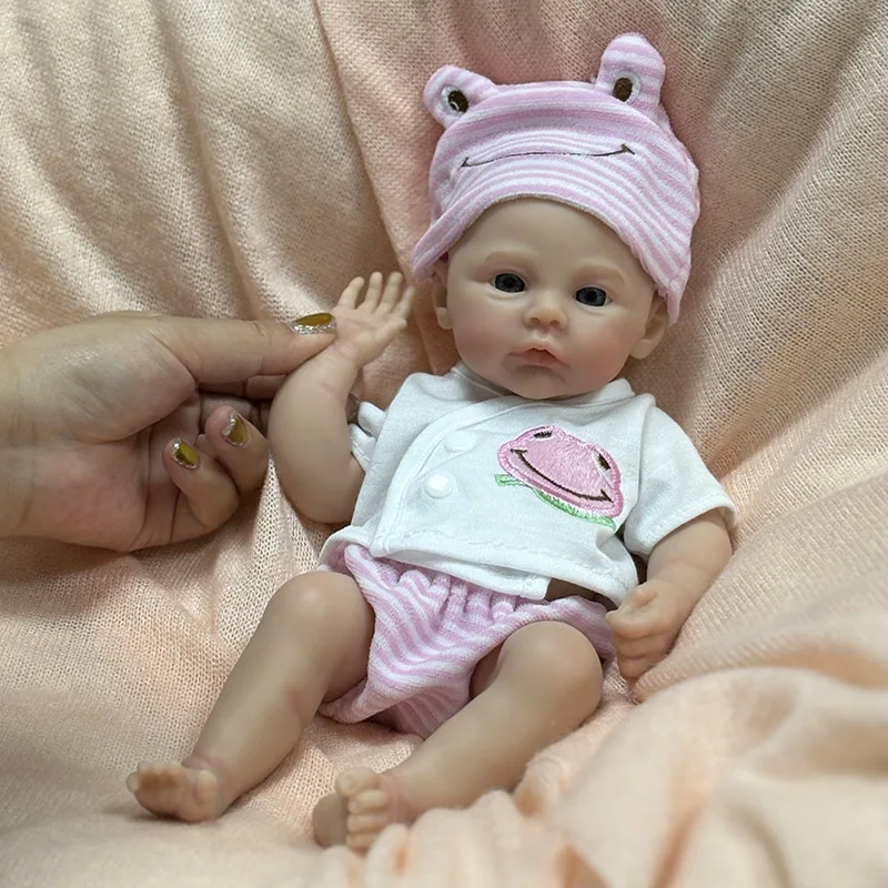 Giocattolo fatto a mano per bambola rinata realistica da 12 pollici, elastico flessibile, in silicone solido, per ragazze, regalo di Natale
