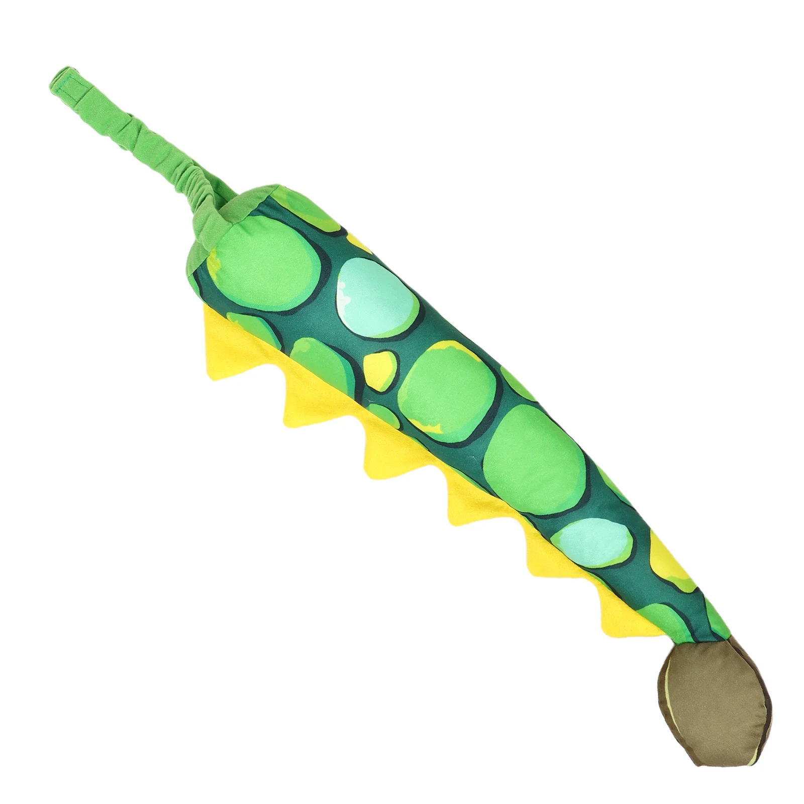 

Dinosaur Tail Accessory Lifelike Appearance Safe Polyester Childrens Dress Up Games School Plays Themed Parties Green