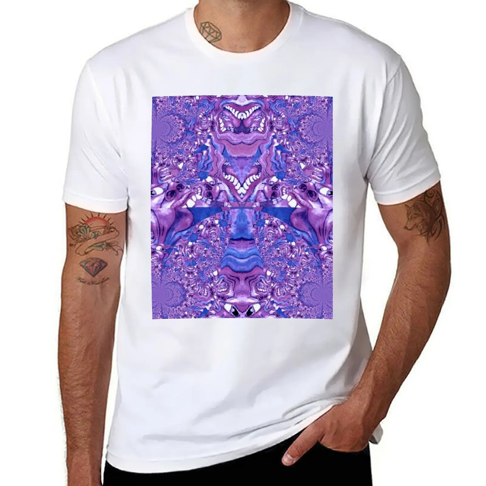 

Футболка King Crimson, футболки с аниме, мужская футболка большого размера, футболка из плотного хлопка