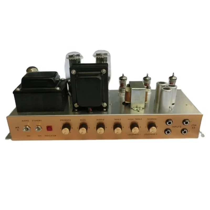 AMPLIFICADOR DE guitarra de tubo profesional MAGT0010 JTM45, receptor y amplificador de alta calidad, equipo de Audio profesional