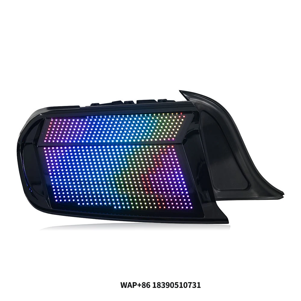 

Комплект задних фонарей для Mustang 2015-2023: RGB-фонари с указателями поворота, задние фонари для Mustang Gen.