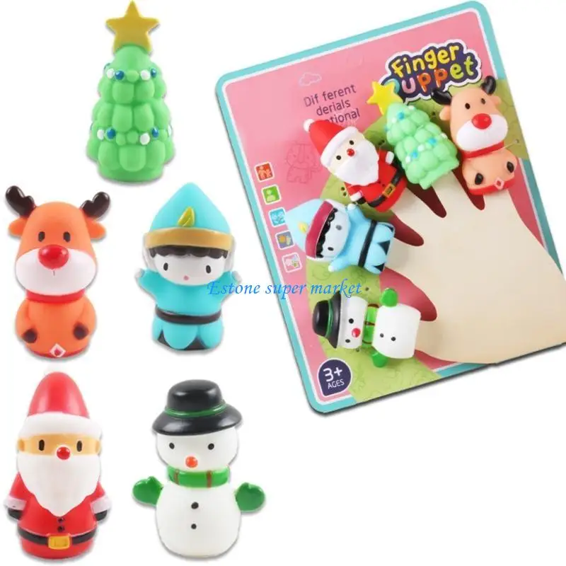 090B Christmas Finger Hood Children Party Festival Festival Finger Hood