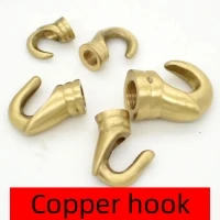 6pcs/lot Load-bearing Hook Opening Hook Lamp Accessories Hook Dining Crane Bar Pendant Lamp M10 Lamp DIY Accessories