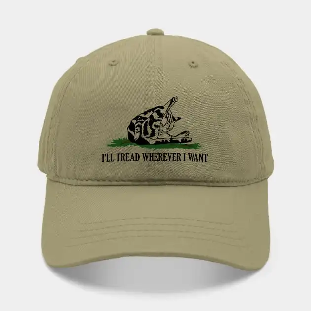 I'll Tread Wherever I Want - Funny Cat Hat For Unisex Adult Outdoor Casual Sun Baseball Caps New Fashion Hat