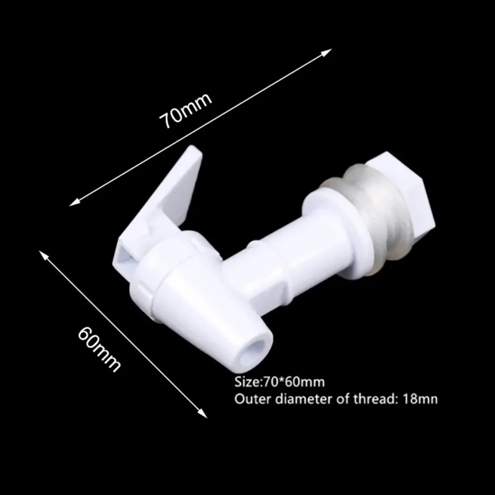 1Pc Plastic Water Dispenser Tap BPA-Free Faucet Water Bottle Jug Thread Dia Bottled Spigot Faucet Bibcocks Pipe Valve