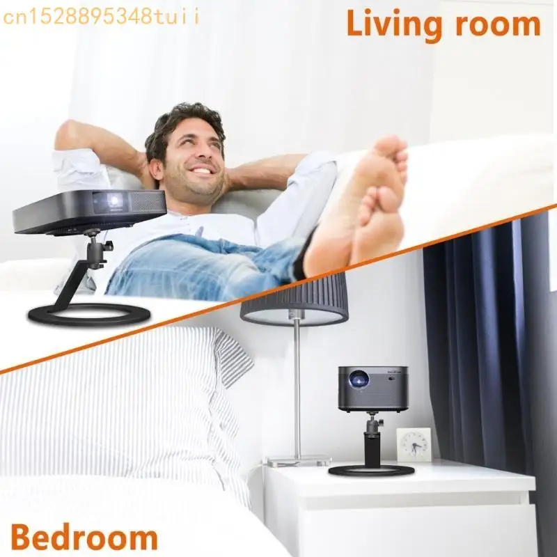 Porta del proiettore supporto proiettore Y4QF Visualizzazione regolabile a 360 ° REGOLABILE