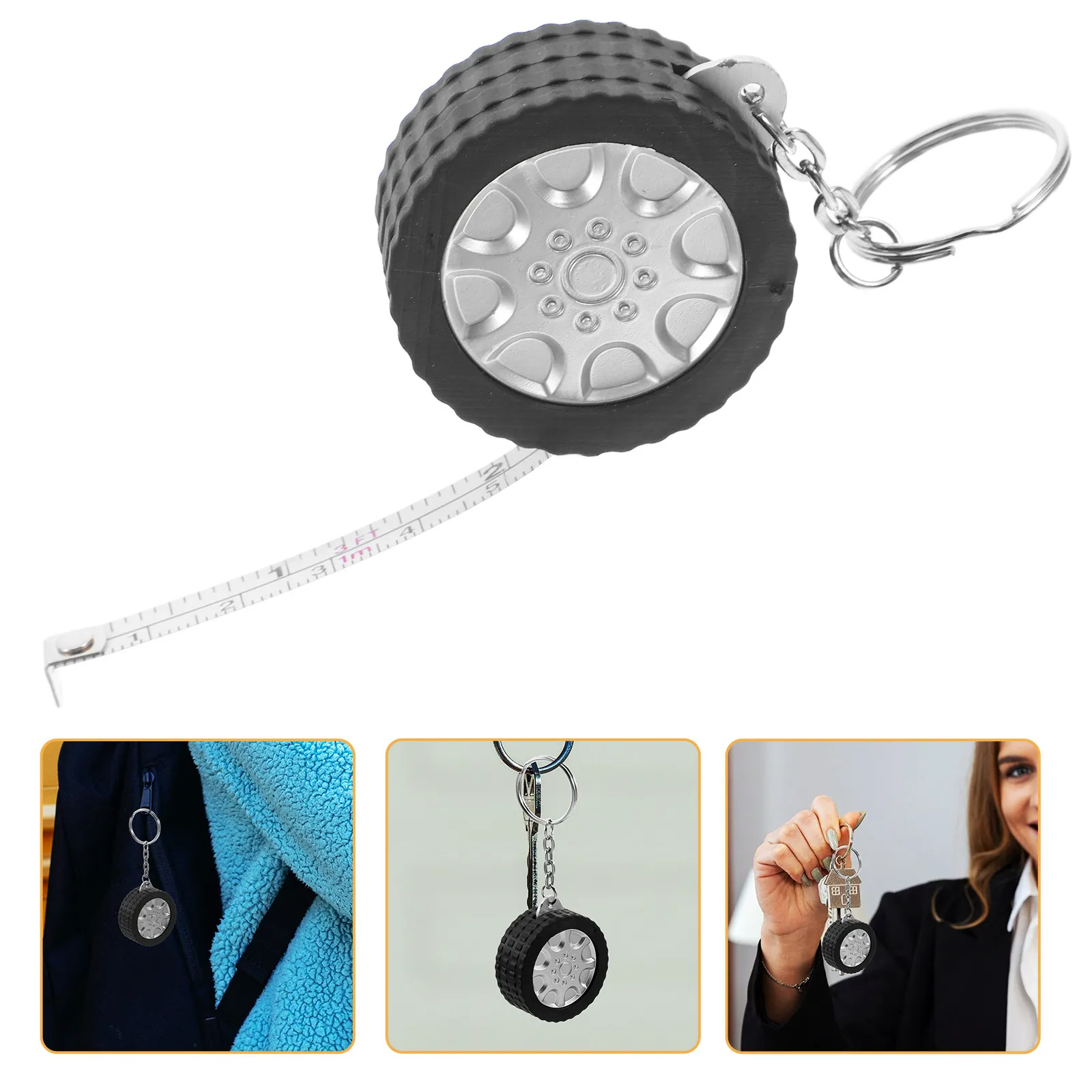 Measuring Tape Retractable Measure Tool Body Portable Halloween Christmas Construction Tape Measure Construction Measuring Tape