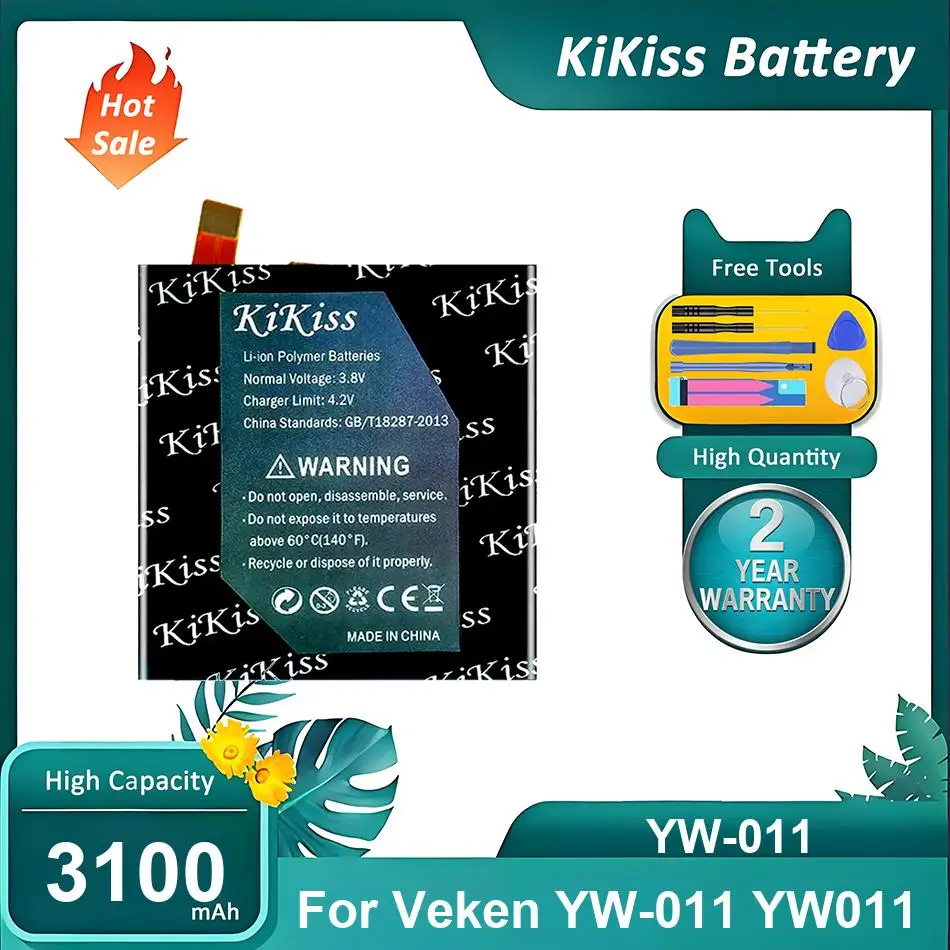 

Совершенно новая батарея для мобильного телефона Veken YW-011, YW-011, 3100 мАч