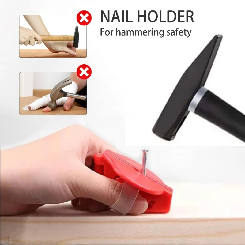 Enhances DIY Experience AntiHammer Protector Nails Holder Attachment Dropshipping