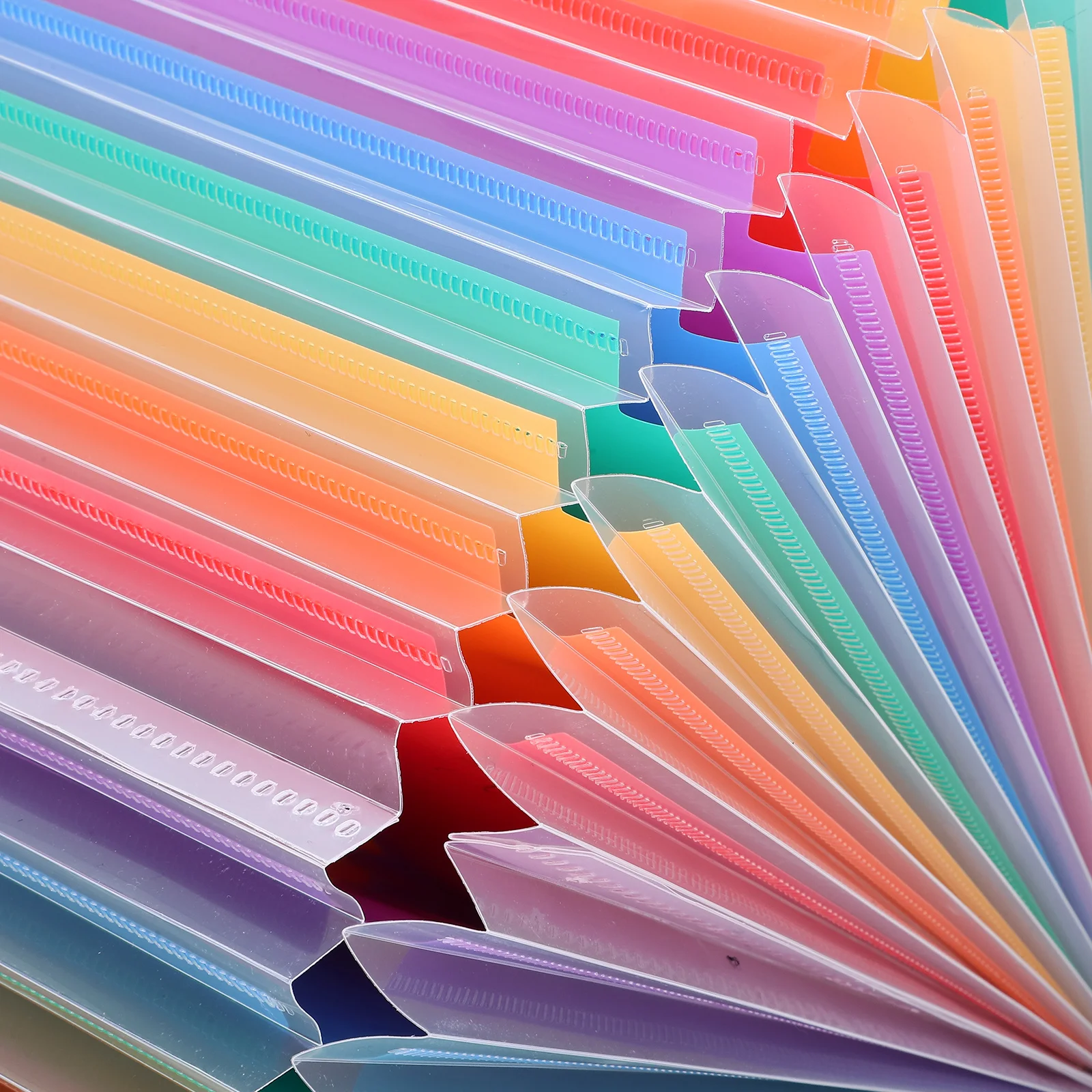 BUTIFULSIC Carpeta organizadora de documentos multicapa PP Bolsa de almacenamiento de archivos de escritorio Solución de archivo de datos portátil negra