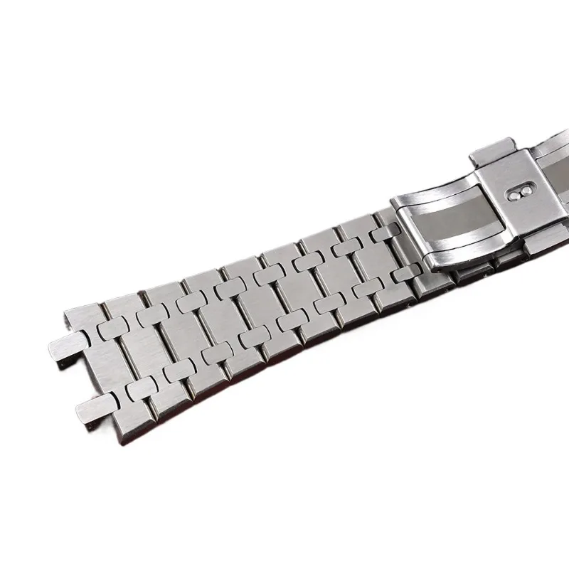 Men's timing quartz watch 41mm stainless steel octagonal case + Strap strap Japanese VK63 movement sapphire crystal