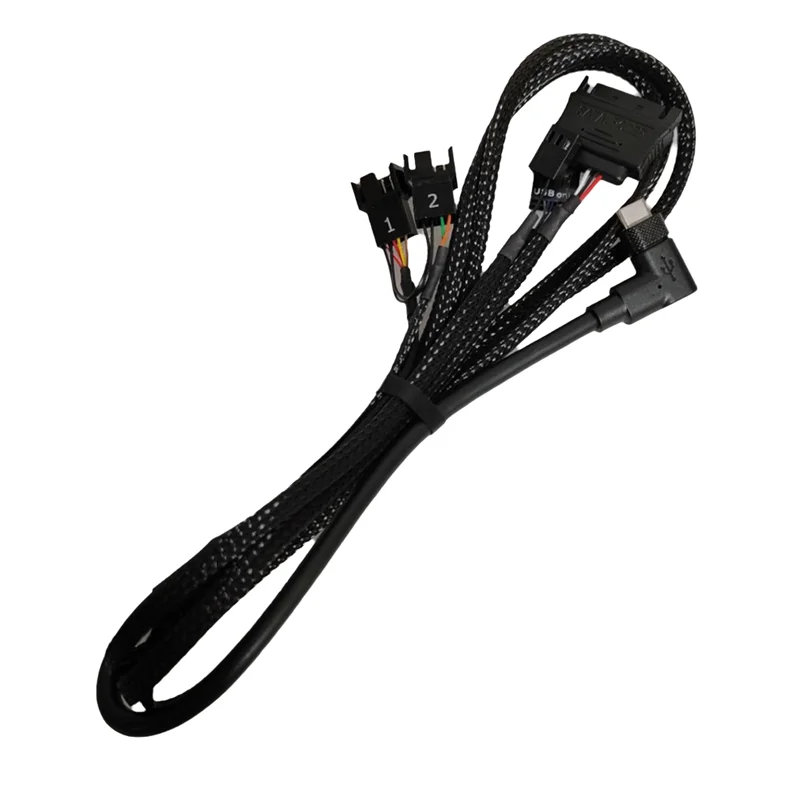جديد! ل Corsair ICUE H100i وحدة المعالجة المركزية برودة المياه المبردة التبريد المبرد O-USB C كابل محول التيار الكهربائي