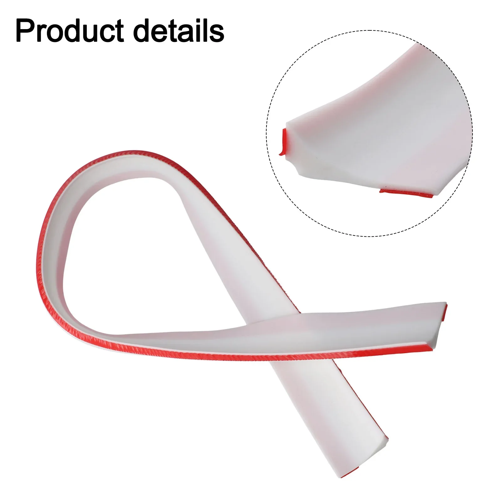 Bath Seal Trim Silicone Shower Tray For Wet-Dry Separation Soft And Safe For Bathtubs Bath Sink Edging Seal Trim