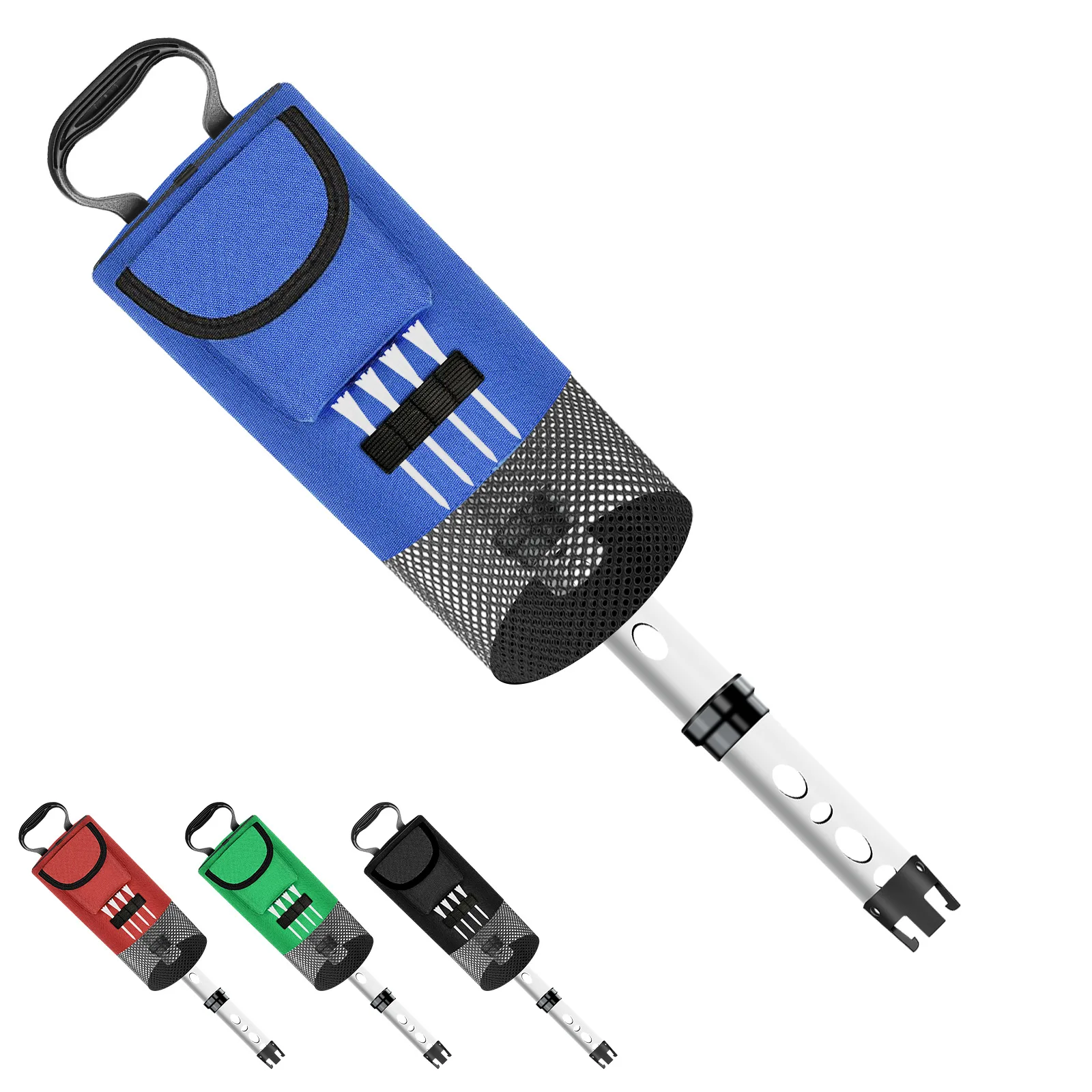 three-section-cloth-bag-golf-pick-up-barrelgolf-net-bag-pick-up-barreleasy-to-disassemblegolf-supplies-golf-sports-supplies