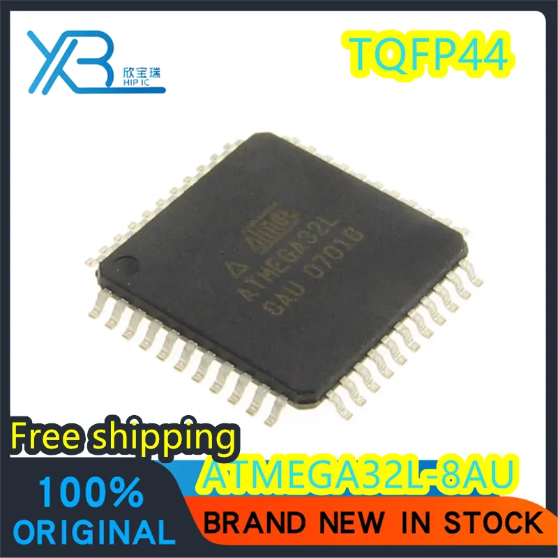 

(5/50 pieces) ATMEGA32L-8AU AVR MCU 8-bit microcontroller TQFP44 ATMEGA32L original authentic spot Free shipping