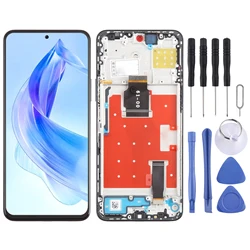 For Honor 90 Lite AMOLED LCD Screen Digitizer Full Assembly with Frame