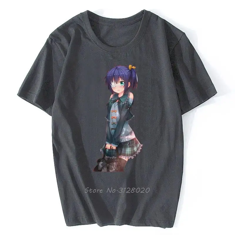 Chuunibyou Demo Koi Ga Shitai TShirt Man Girl Cute Loli Takanashi Rikka Soft Summer cotton T Shirt Novelty Streetwear Harajuku