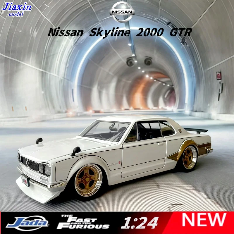 

Jada 1971 rare 1/21 Nissan Skyline 2000 GTR C10 speed and passion collectible figurine as a gift