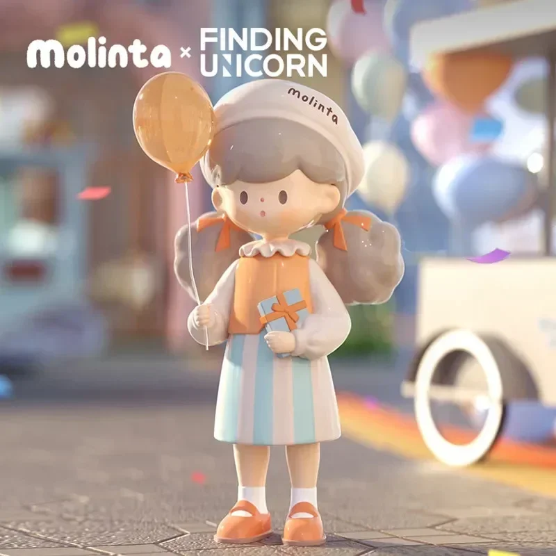 F.UN molinta Spring List Series слепая случайная коробка игрушки zZoton zhuo dawang Kawaii фигурки героев загадочный рождественский подарок детская игрушка