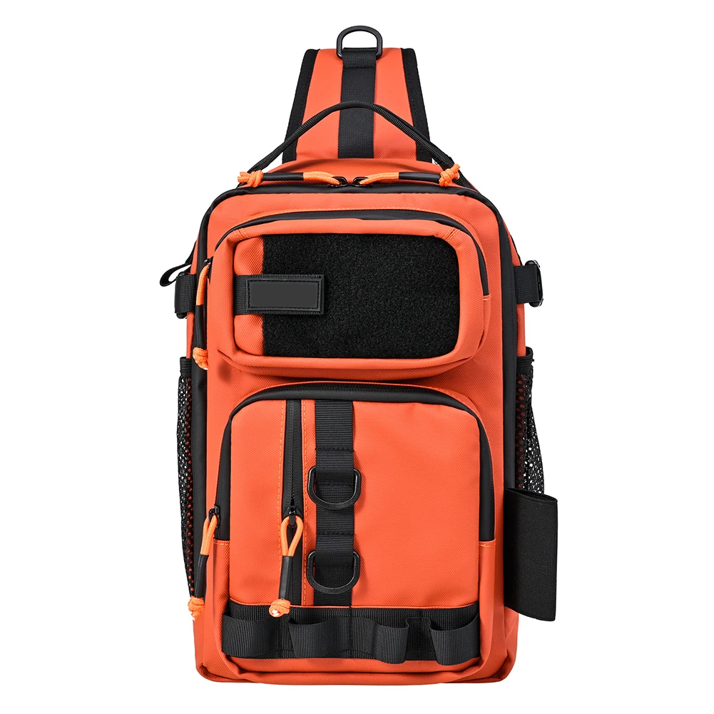 

Multi Pocket Backpack Crossbody Shoulder Bag Fishing Trips Ample Storage For Fishing Gear Easy Access To Fishing Tools