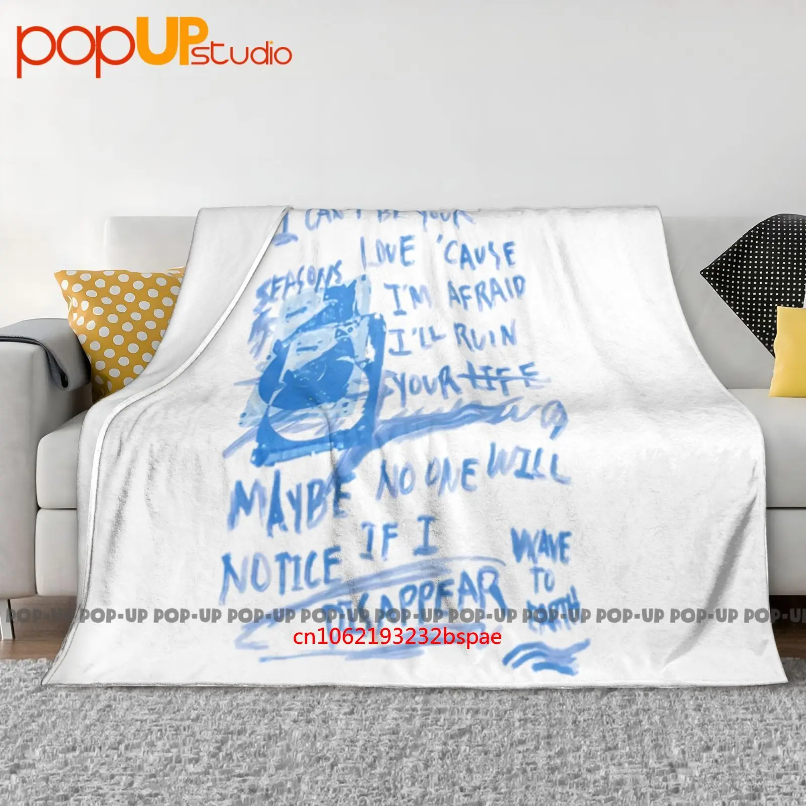 Wave To Earth T Shirt Seasons Lyrics Fan Art Ultra-Soft Blanket Quilt Winter Sofa Cover Bed Covers
