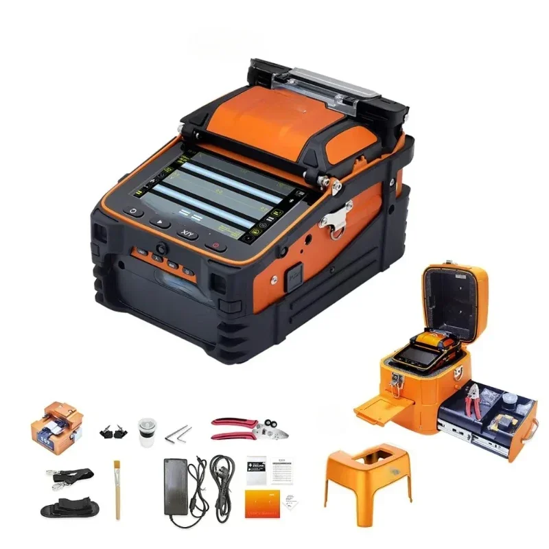 

Signal fire New Model AI-9 Fusion Splicing Six Motor Core Alignment Fiber Fusion Splicer, Splicing 5S Heating 15S