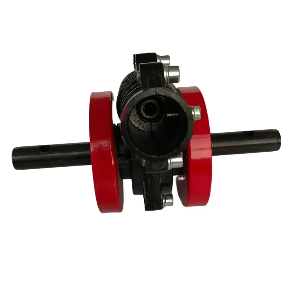 Weeding Wheel Loosening and Trenching Wheel Assembly Gearbox Transmission Copper Gear Spindle Aluminum Shell Lawn Mower