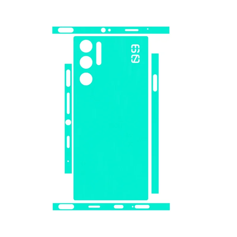 Colorful Matte Film Skin Phone Back +Sides Sticker For Nubia Red Magic 10 9 Pro Plus Z60 Z50 Z70 Ultra Z50S Pro Full Body Wrap