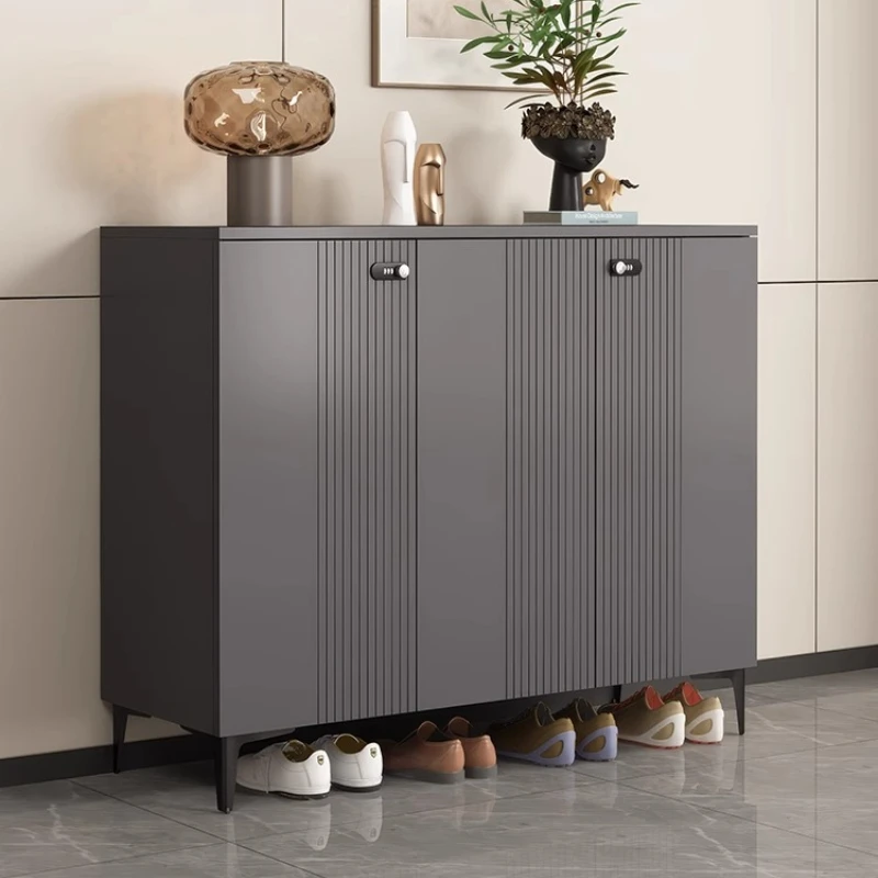 hh-Light Luxury Entrance Built-ins Cabinet Storage Shoe Interior Multi Layer Large Capacity Doorway Muebles Home Furniture^