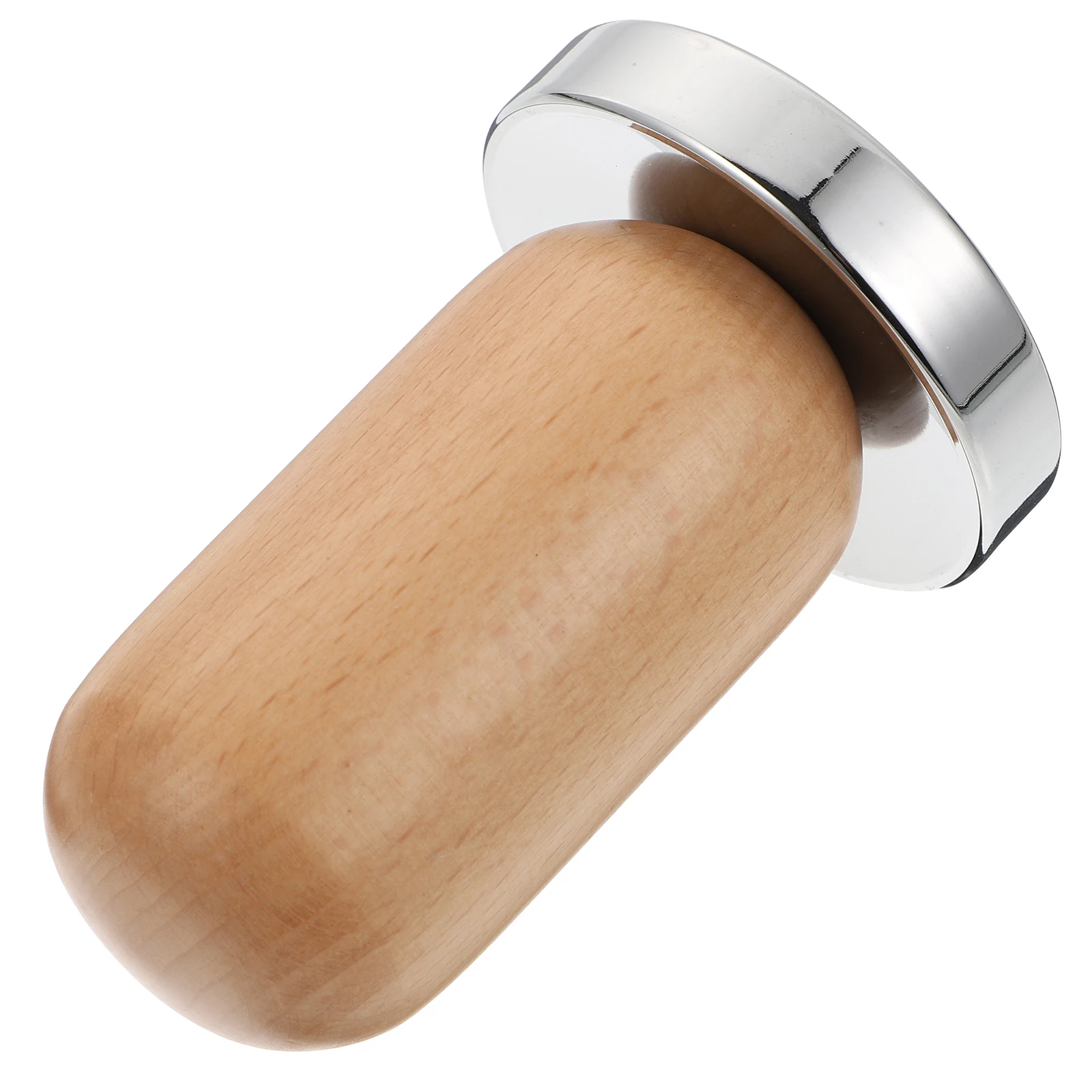

Wooden H Coffee Tamper Smooth Surface Ergonomic Stainless Steel for Home Cafe Bar Restaurant Bean Pressing Tool