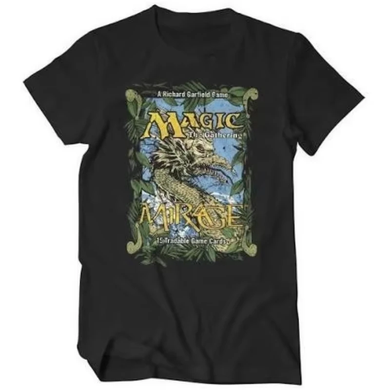 Magic The Gathering Oversized T-Shirt Y2k Vintage Streetwear Neues Retro Kurzarm-Shirt mit Grafikdruck, Paar-T-Shirts, Unisex – Detail 7