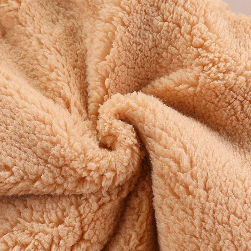 Newborn Baby Winter Clothes Thick Warm Rompers Baby Cute Clothing Bear Funny Bodysuits