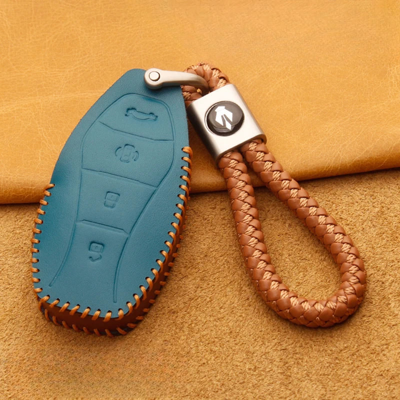 

For HONGQI Tian gong 08 H5/HS3 Leather key case protective bag key chain