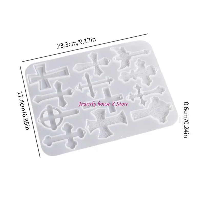 12 حتى أقراط سلسلة المفاتيح قالب سيليكون إيبوكسي قلادة صب الحرف اليدوية #6