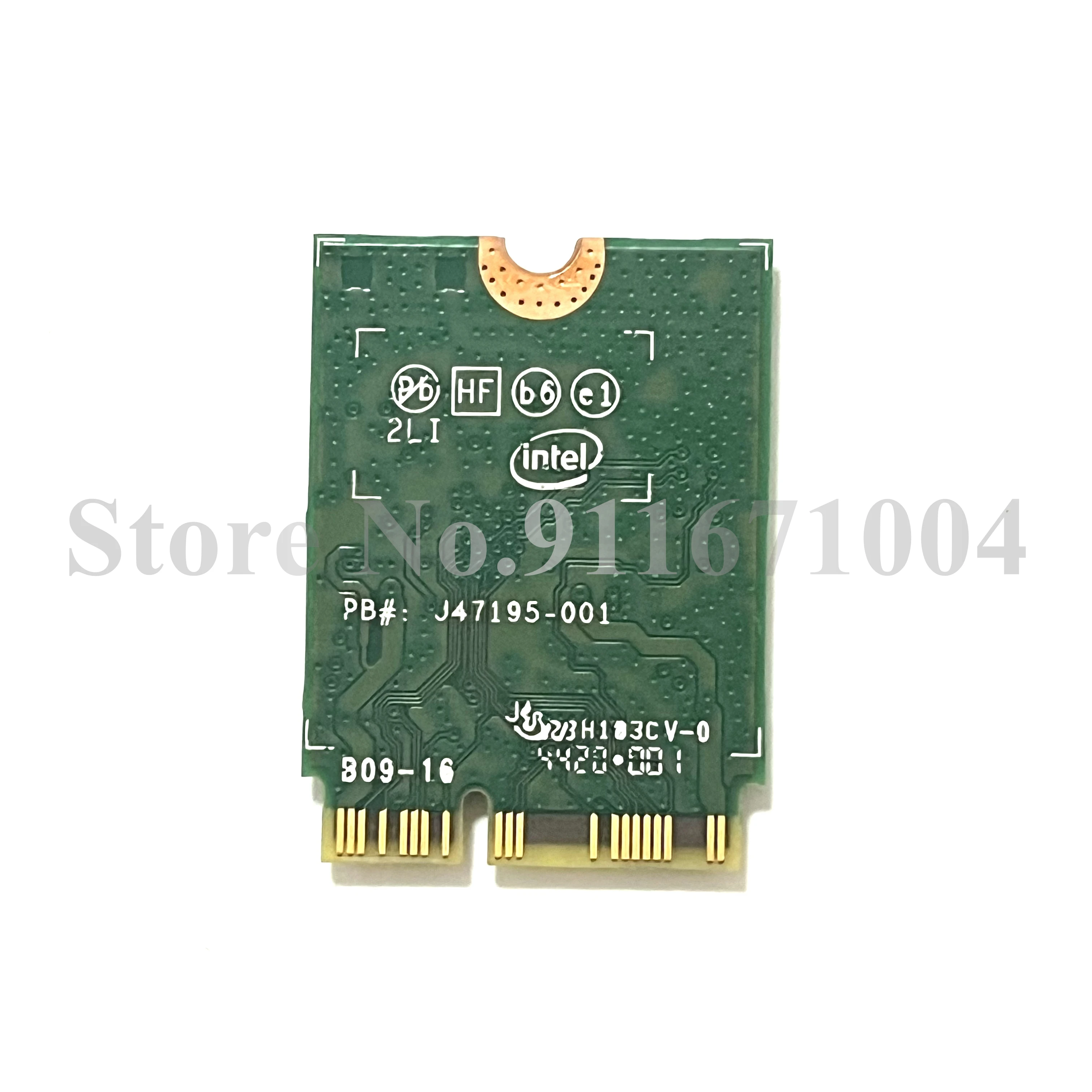 Placa de rede sem fio WiFi para Intel, Dual Band, NGFF, CNVI, 802.11AC, Bluetooth 5.0, 9462NGW, 433M, 9560NGW, 1750M, 2.4G, 5G