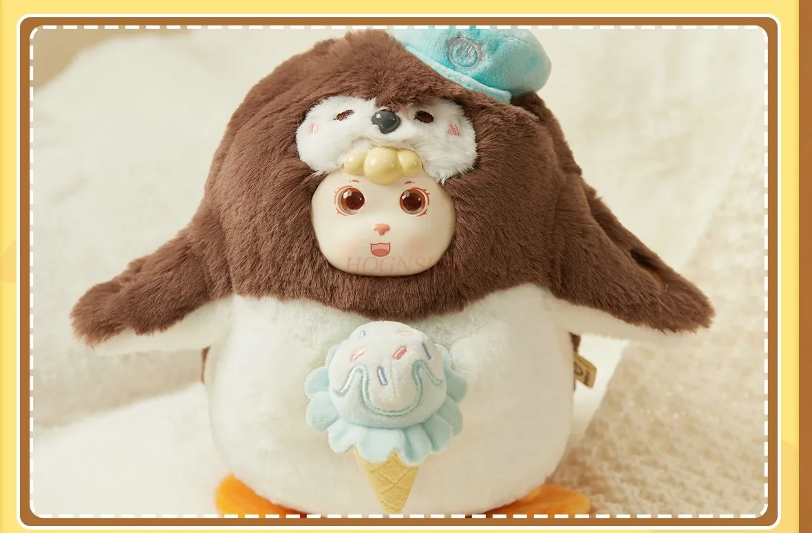 Little Sheep Vocal Plush Series Electric Penguin Music Doll Cute Birthday Gift Comfortable Doll