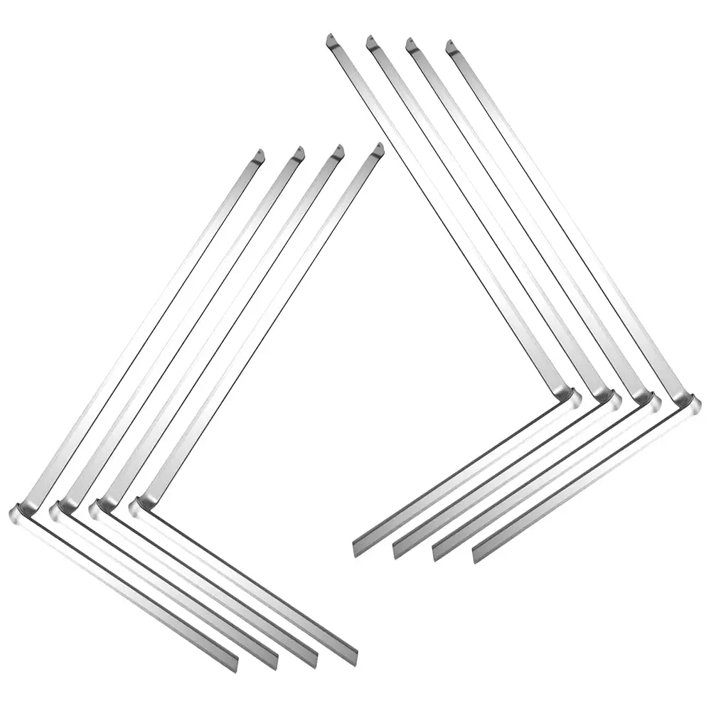 

8 Pcs 25"" Hangrails File Cabinet Rails Contains 4 Lefts 4 Rights Completes 4 Drawers Compatible With July 1, 1996 And Current