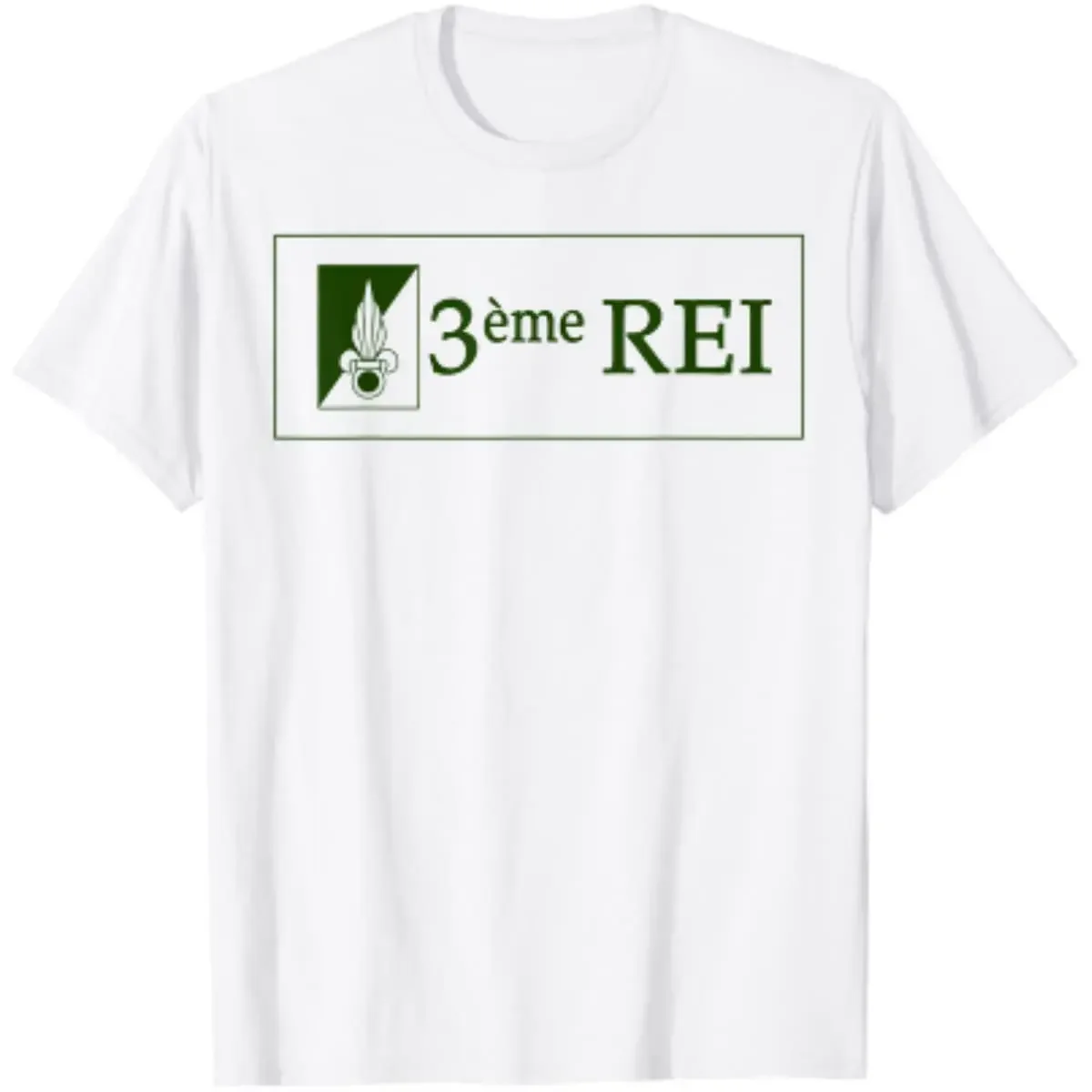 

Legion Etrangere 3rd Foreign Infantry Regiment 3eme REI Мужская футболка с коротким рукавом Повседневные рубашки из 100% хлопка с круглым вырезом