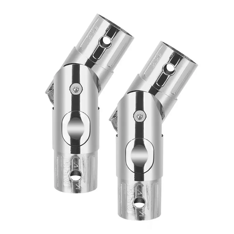 A67M-For Outdoor Umbrella Replacement Parts 2Pcs Push-Button Tilt Adjuster, Parasol Mounting Bracket For Patio Umbrella Pole