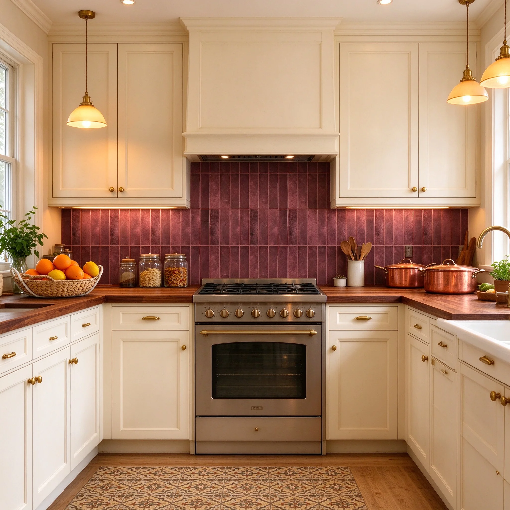 Peel And Stick Kitchen Backsplash Decals Heat Resistant Waterproof Self‑Adhesive Wall Tile Stickers For Kitchen Home DIY Sticker