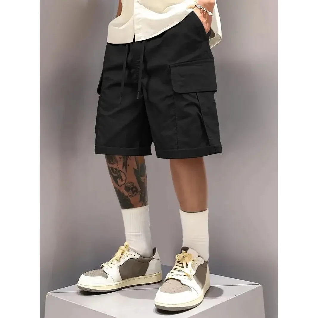

Summer Men's Casual Versatile Faionable Cargo orts Ci Walk Suitable All-weather Triple Polyester Fiber ort Pants