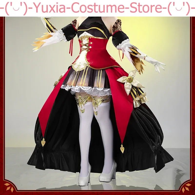 Umamusume:pretty Derby Gentildonna Cosplay Costume Cos Game Anime Party Uniform Hallowen Play Role Clothes Dress