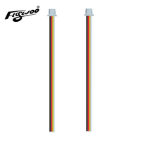 Flywoo 2PCS JST SH 1.0mm 4Pins (w/lock) Pigtail FC To Buzzer Or Receiver Connection Cable