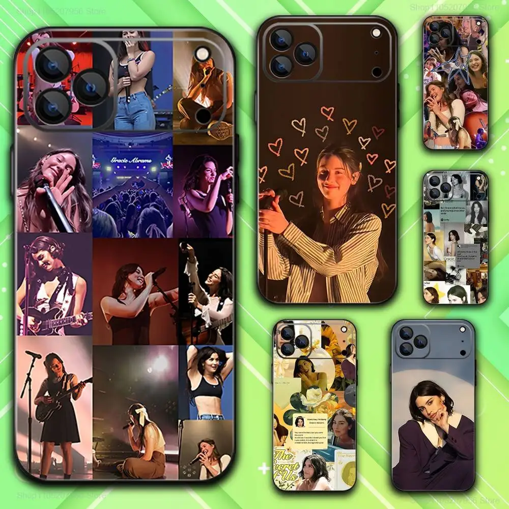 

G-Gracie Risk A-Abrams Phone Case For iPhone 17,16,15,14,13,12,11,Plus,E,Air,Pro,Max,Mini Black Cover