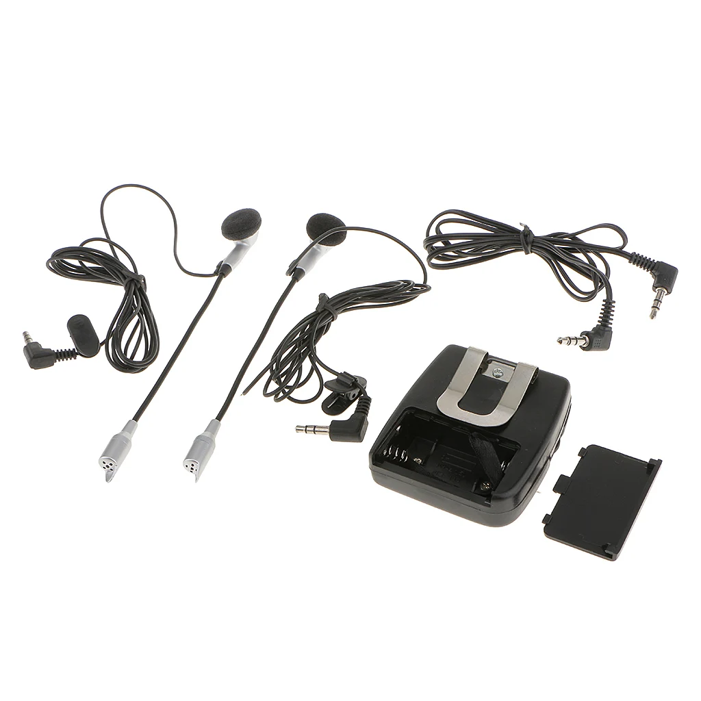 Helmet to Helmet Intercom Bluetooth Capable Motorcycle Intercom Dual Headset Audio Accessory Clear Sound for Outdoor Riding