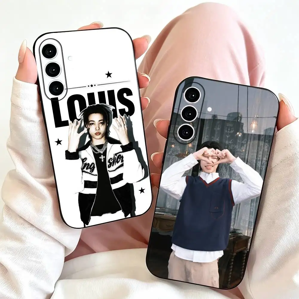 Louis LNGSHOT  Phone Case For Samsung Galaxy A73,A72,A71,A70,A53,A52,A51,Others Soft Black Cover