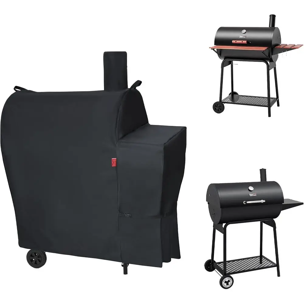 

Чехол для уличного гриля на 30 угольных брикетов, водонепроницаемый, из прочной ткани 600D, устойчивый к выцветанию и разрывам, для барбекю-гриля.