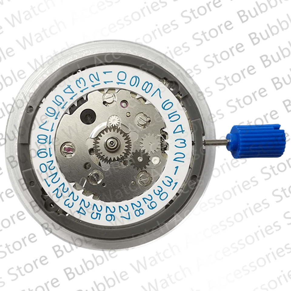 Watch Parts High Accuracy 24 Jewels Original Japan Self-winding Mehchanical Automatic White Blue GMT NH34A NH34 Movement