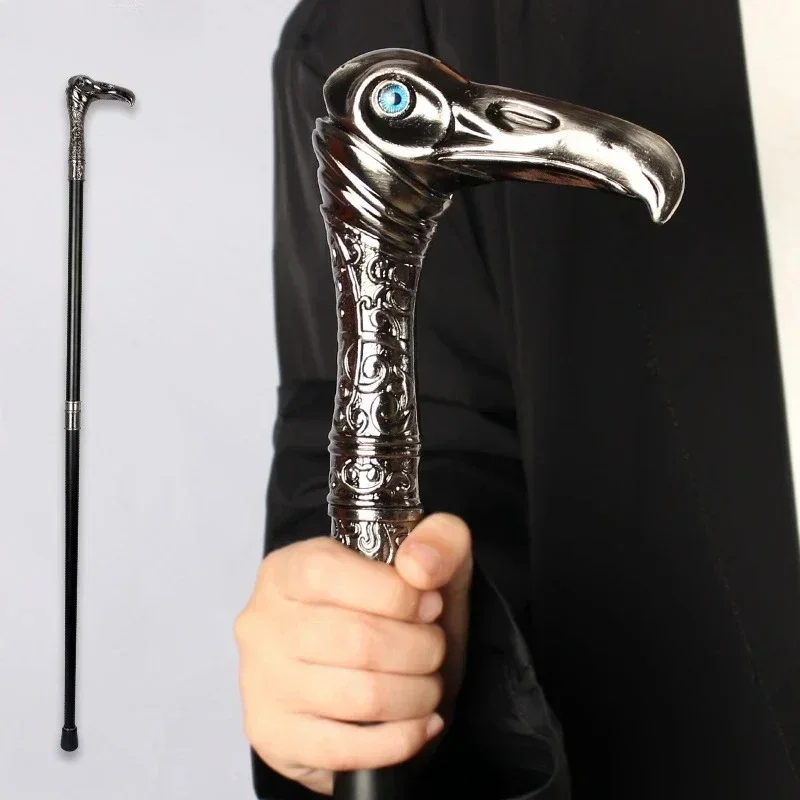 

For Eagle-Head Luxury Walking Stick Canes For Men 2020 Decorative Walking Cane Man Elegant Fashion Vintage Hand Cane Walking Sti