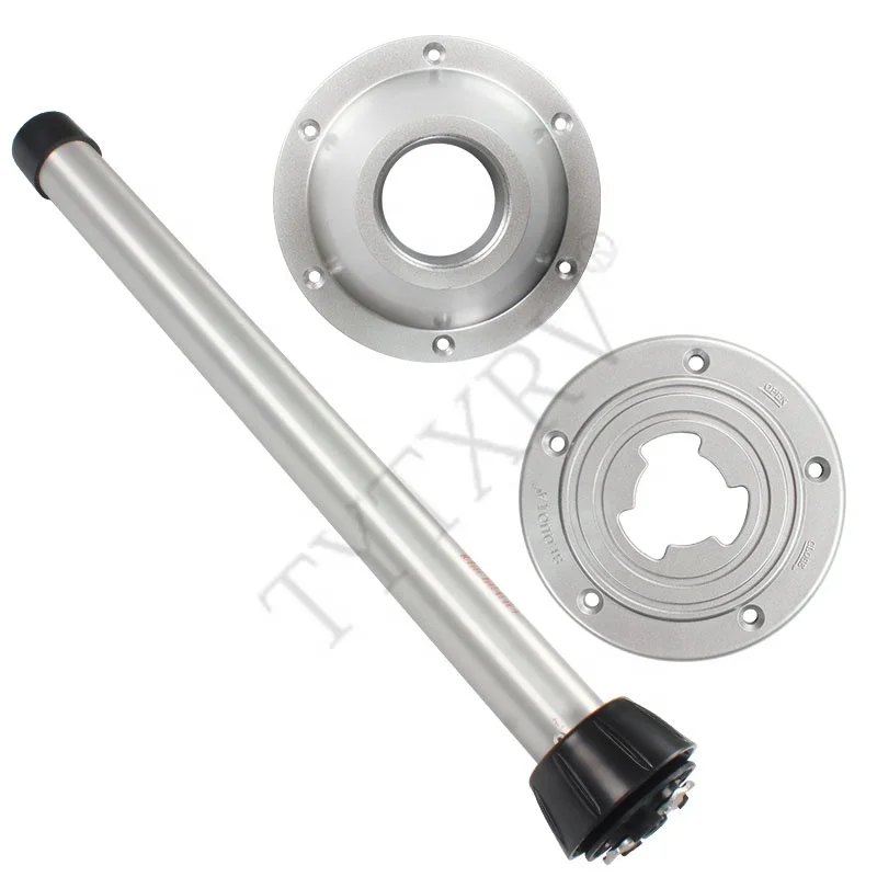 

TYTXRV RV Accessories Telescopic Table Base Rotatable and Removable Motorhome Caravan Parts RV Table Leg